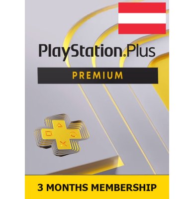 PS Plus Premium 3 Mois (Autriche)