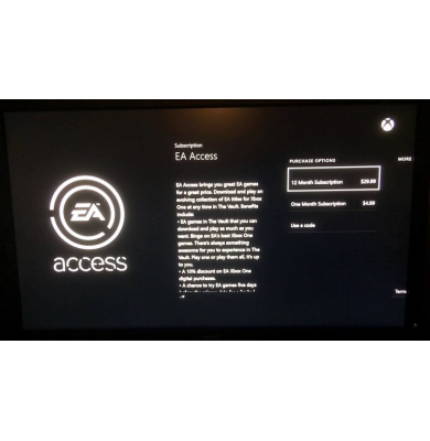 EA Access Pass 1 Month 