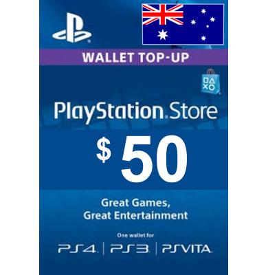 $50 (AUD) - PlayStation Gift Card | Australia