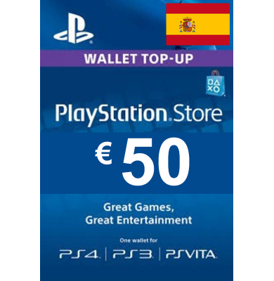 Tarjeta Prepago PlayStation - 50€ (EUR) | España