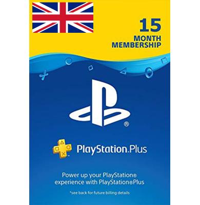 PS Plus 15 Month (UK - United Kingdom)