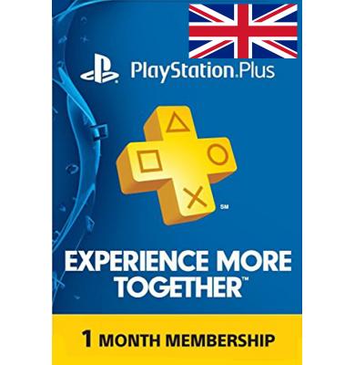 PS Plus 1 Month (UK - United Kingdom)