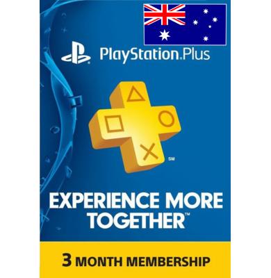 PS Plus 3 Months (Australia)