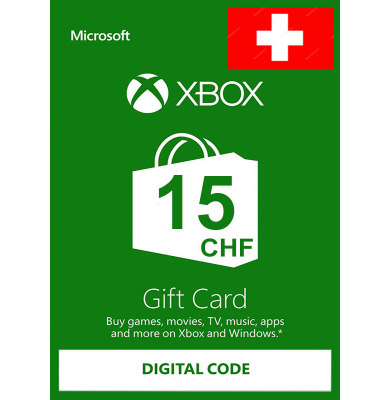 Xbox Guthabenkarte 15 (CHF) | Schweiz