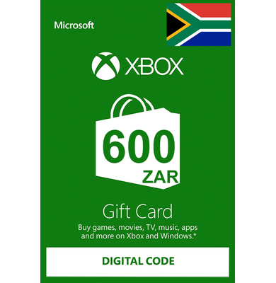 Xbox Guthabenkarte R600 (ZAR) | Südafrika