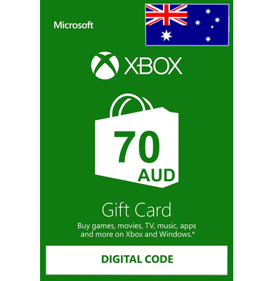 Xbox Gift Card $70 (AUD) | Australia