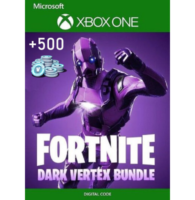 Fortnite: Dark Vertex Bundle + 500 V-Buck (DLC) (Xbox One)