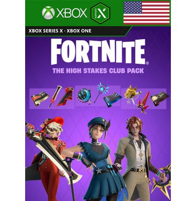 Fortnite - The High Stakes Club Pack (DLC) (Xbox ONE / Series X|S) (USA)