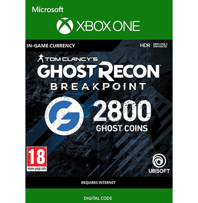 Tom Clancy's Ghost Recon: Breakpoint - 2800 Ghost Coins (Xbox One)