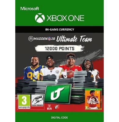 Madden NFL 20 - 12000 MUT Points (Xbox One)