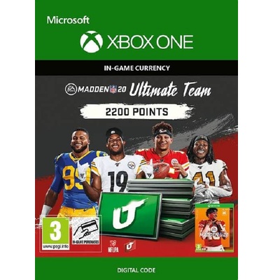 Madden NFL 20 - 2200 MUT Points (Xbox One)
