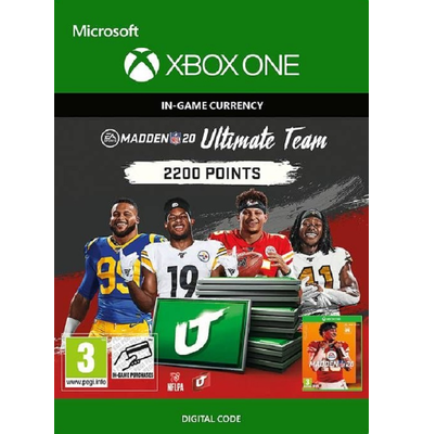Madden NFL 20 - 2200 MUT Points (Xbox One)